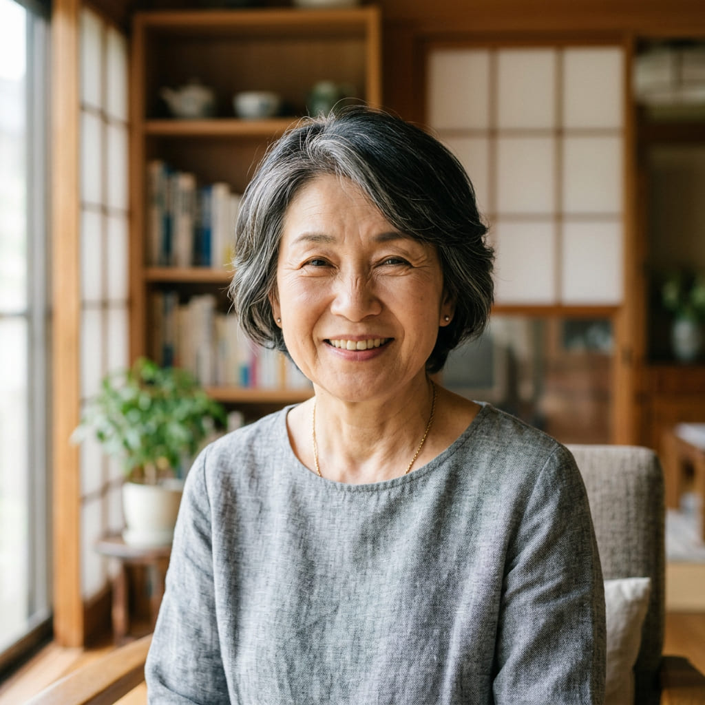 60代女性のお客様