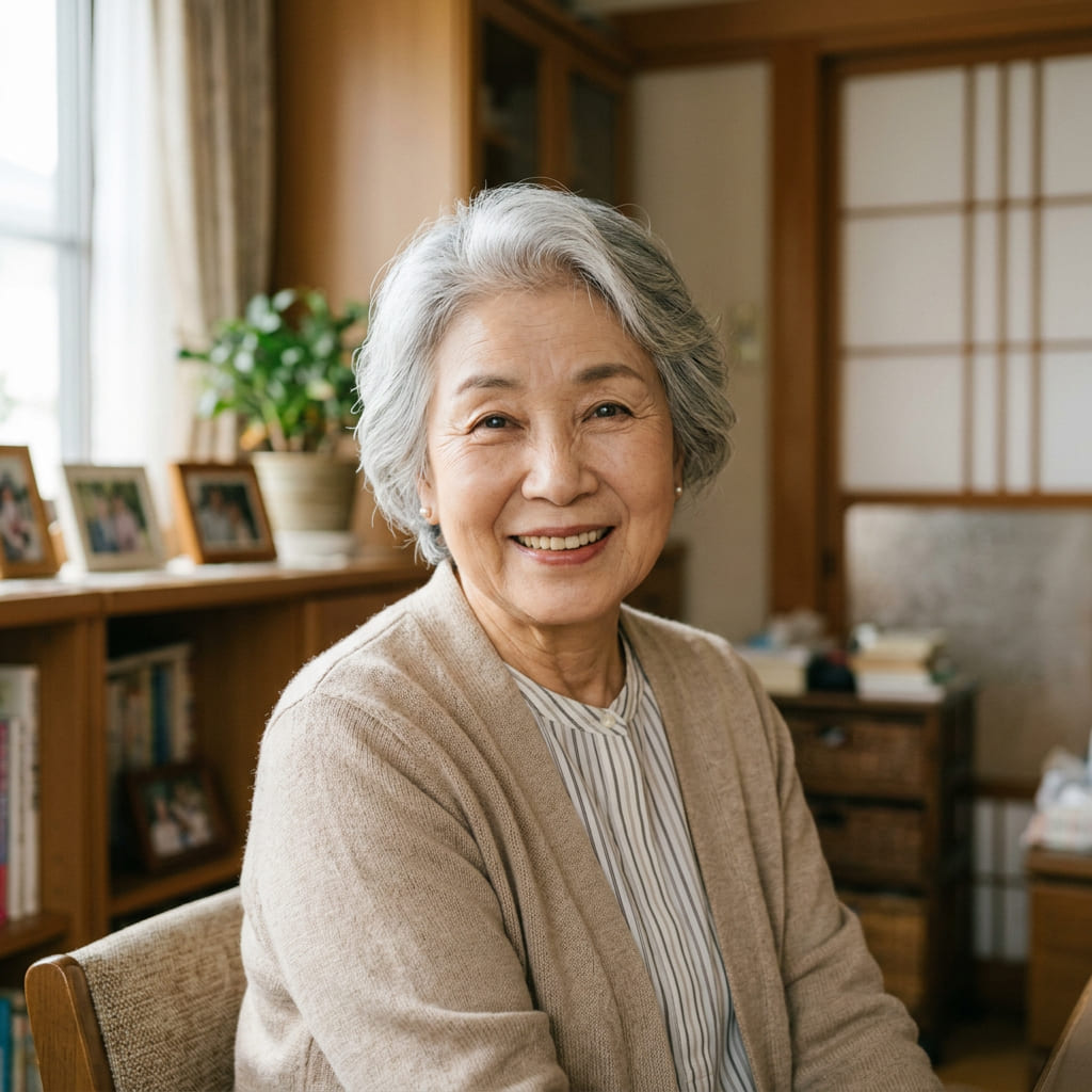 70代女性のお客様
