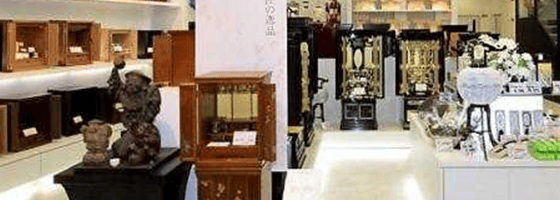 大黒屋佛壇店 大須本店 店内写真